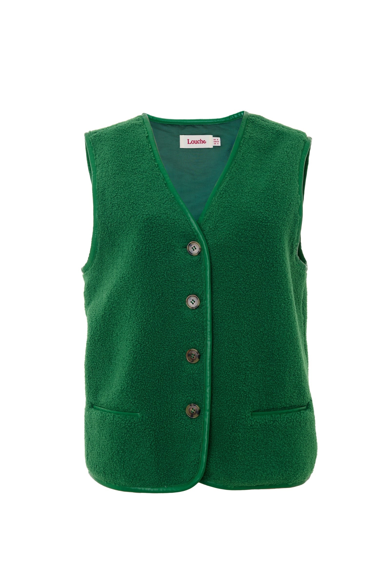 LOUCHE CHRIS BORG VEST Green