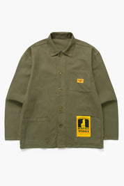 SERVICE WORKS  CHORE SHIRT OLIVE