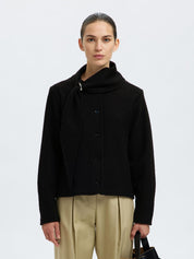 SELECTED  DARLA KNIT JKT Black