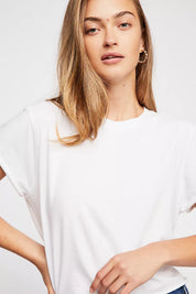FREE PEOPLE  PERFECT TEE White