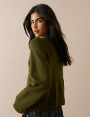 NOBODYS CHILD  SADDLE SHOULDER Green