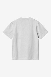 CARHARTT WIP  SCRIPT EMB ASH HEATHER/COZY PURPLE