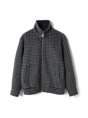 DAMSON MADDER PIXIE WOOL BOMBER Blue