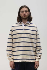 OPENSIDER CLASSIC RUGBY OFF WHITE MULTI STRIPE