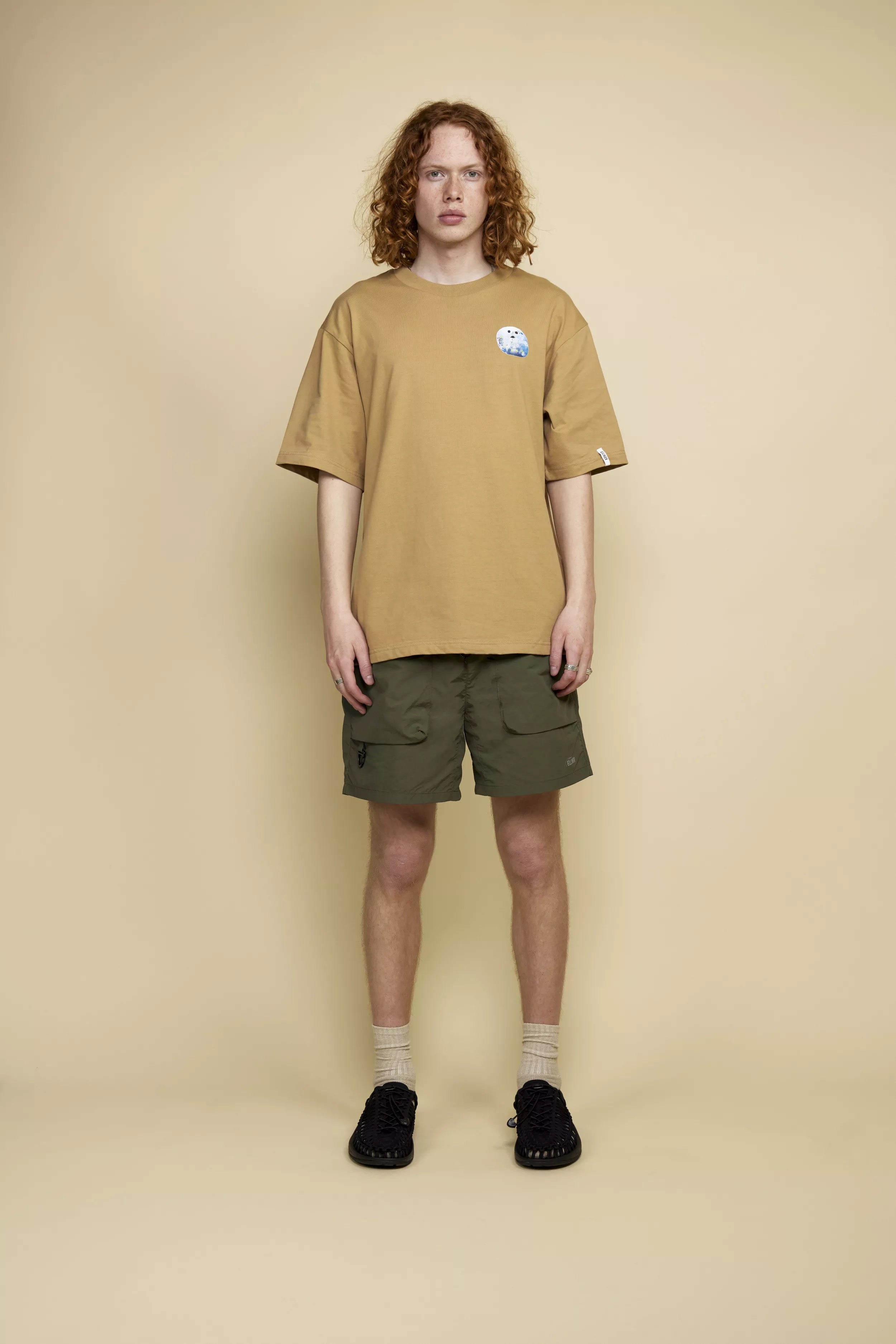 ELLIKER  SAYER TECH SHORTS KHAKI