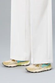 FLOWER MOUNTAIN YAMANO 3 CREAM/MILK/LTBLUE