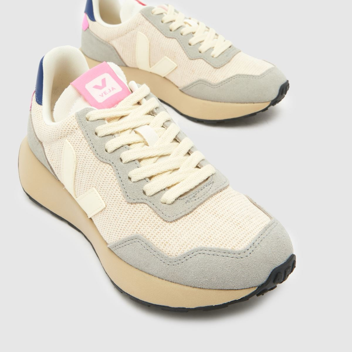 VEJA PAULISTANA J MESH JUTE-CASHEW-OXFORD-GREY