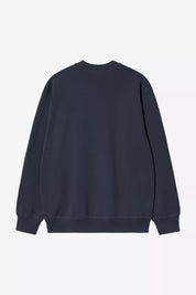 CARHARTT WIP  SWEAT DEEP NIGHT/GENTLE GREEN