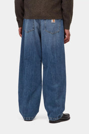CARHARTT WIP  LANDON PANT BLUE MARBLE USED WASH