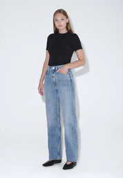 DR DENIM ECHO HW STRAIGHT BAY BLUE JAY