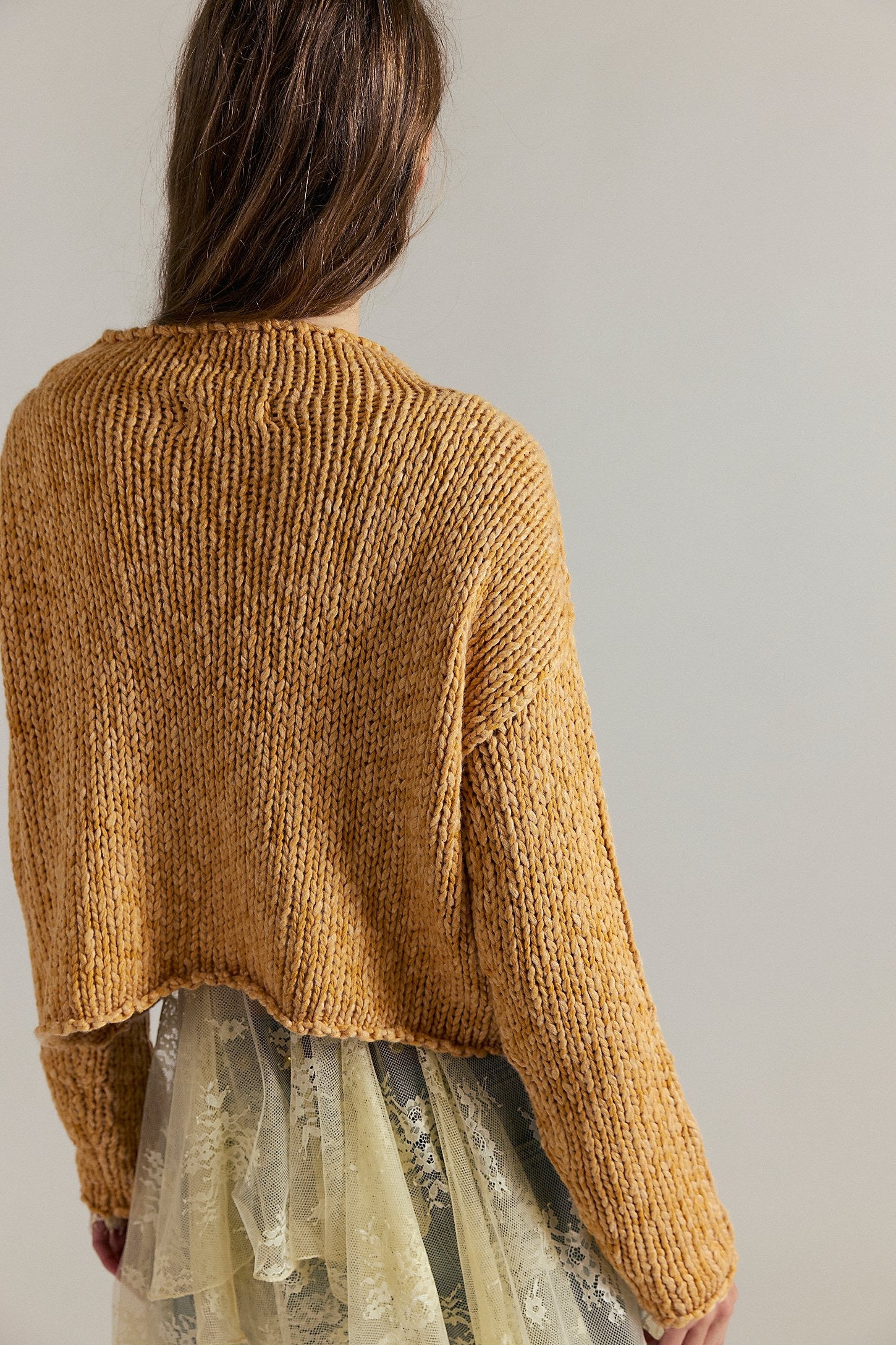 FREE PEOPLE  OPAL KNIT SWEET POTATO