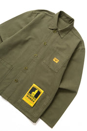 SERVICE WORKS  CHORE SHIRT OLIVE