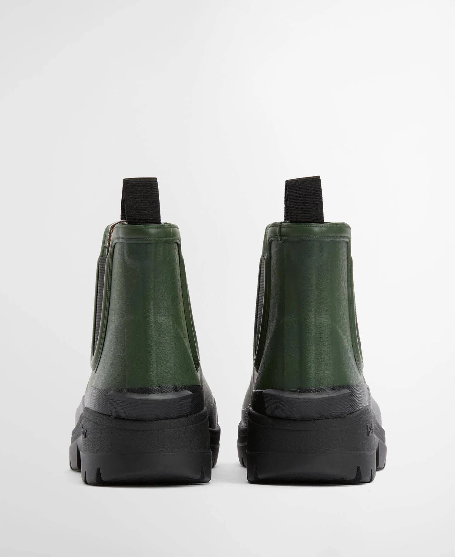 BARBOUR  NIMBUS CHELSEA OLIVE/BLACK WELLIES
