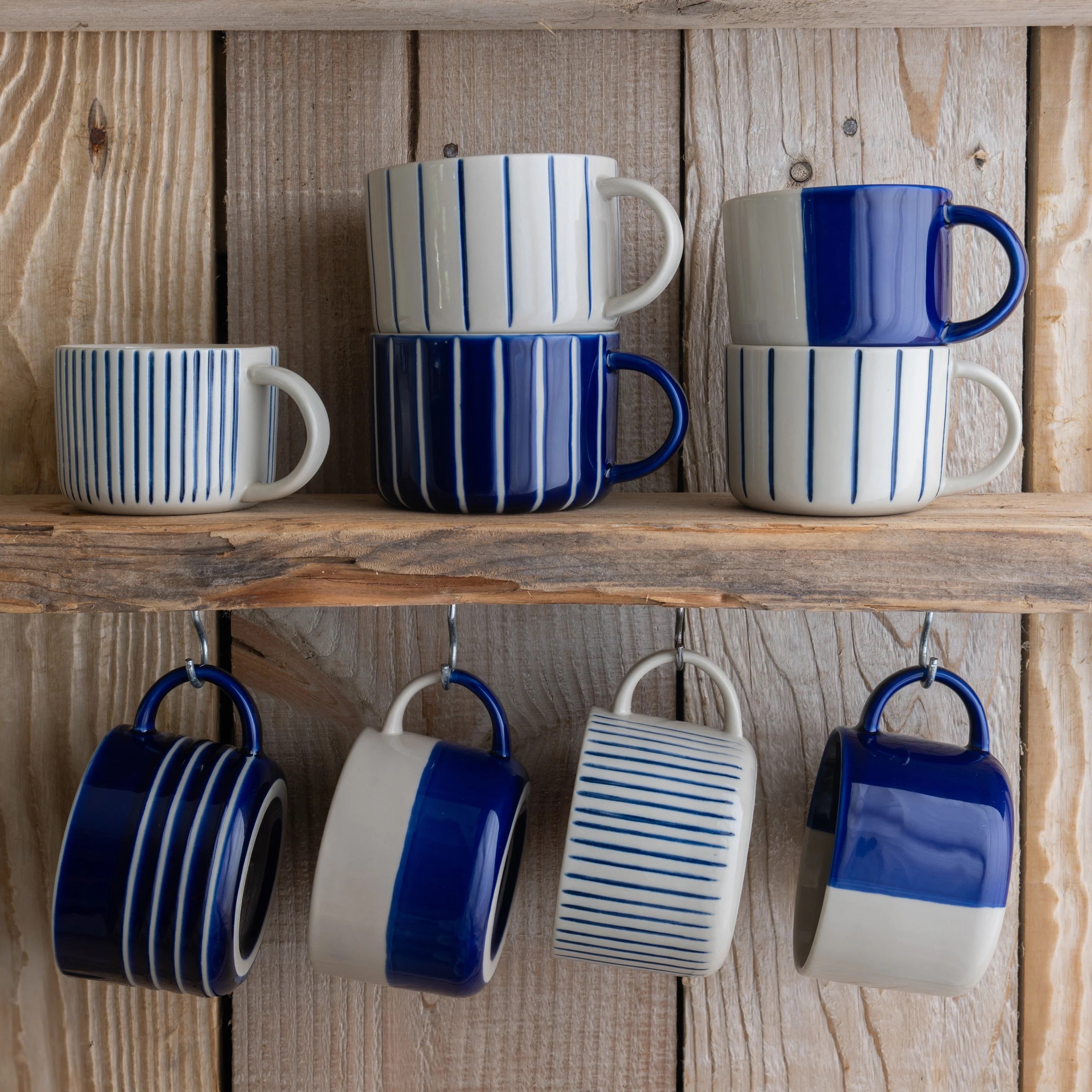 YARROW MUGS BRUSHED INDIGO BLUE