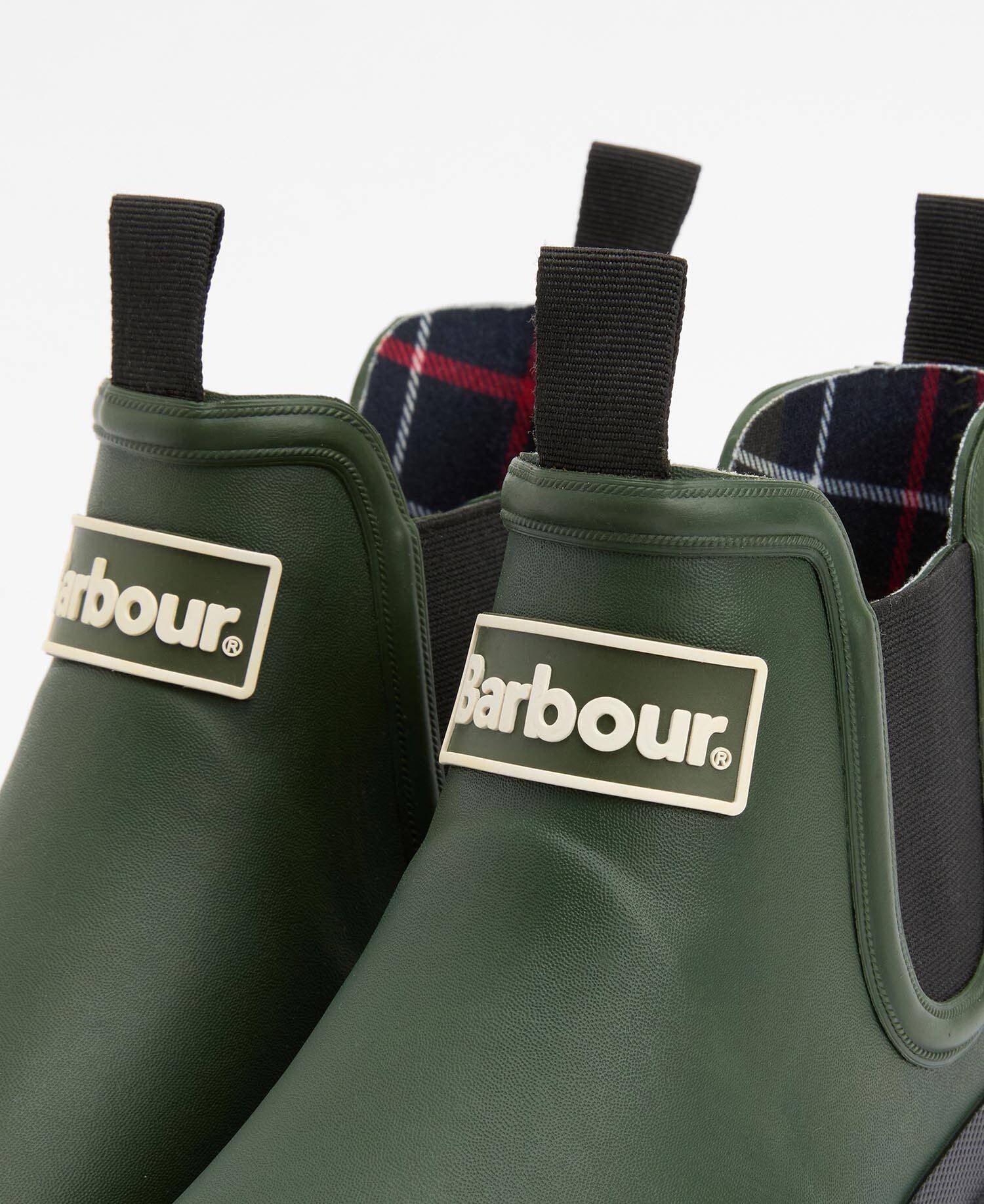 BARBOUR  NIMBUS CHELSEA OLIVE/BLACK WELLIES