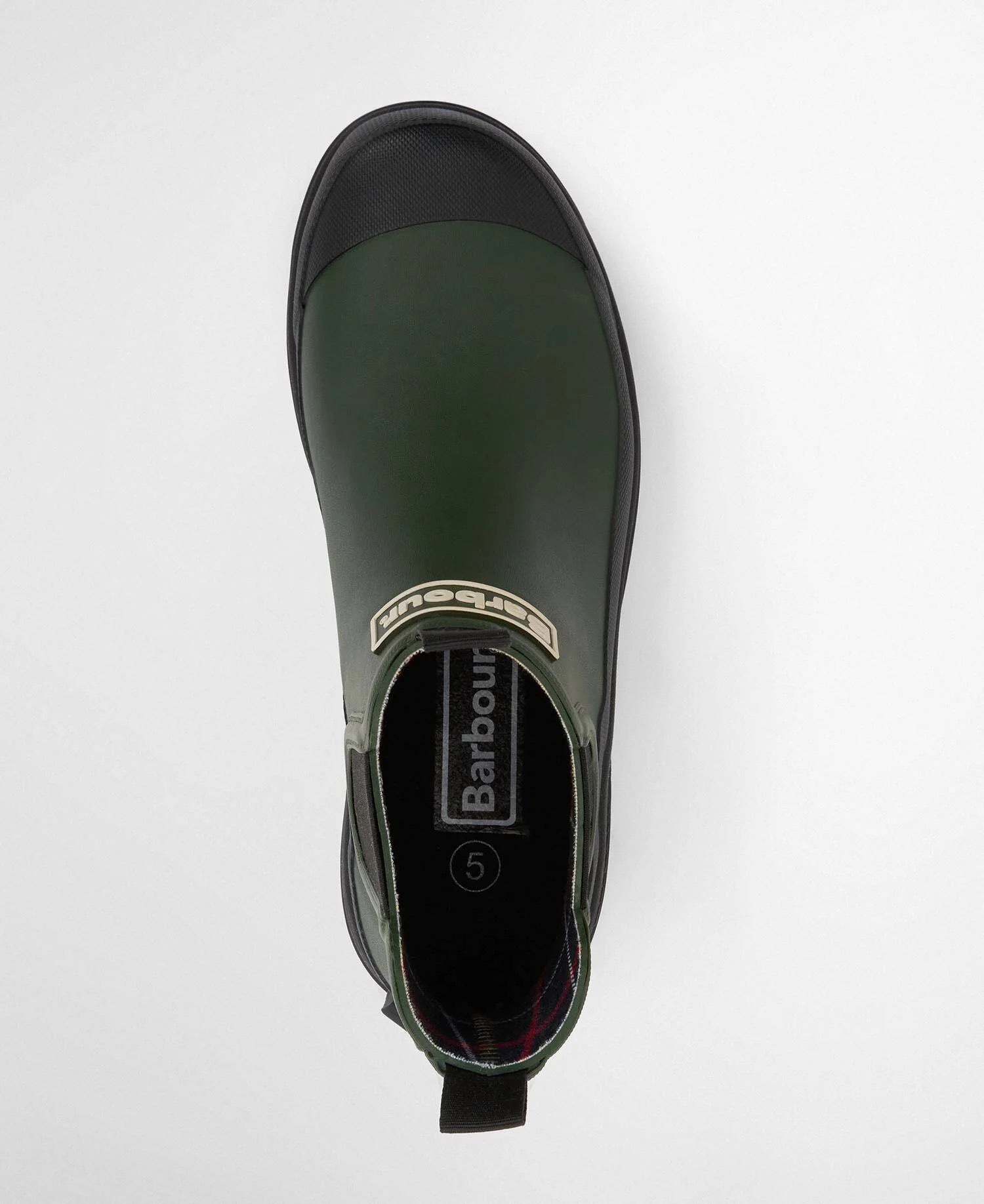 BARBOUR  NIMBUS CHELSEA OLIVE/BLACK WELLIES