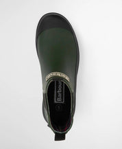 BARBOUR  NIMBUS CHELSEA OLIVE/BLACK WELLIES