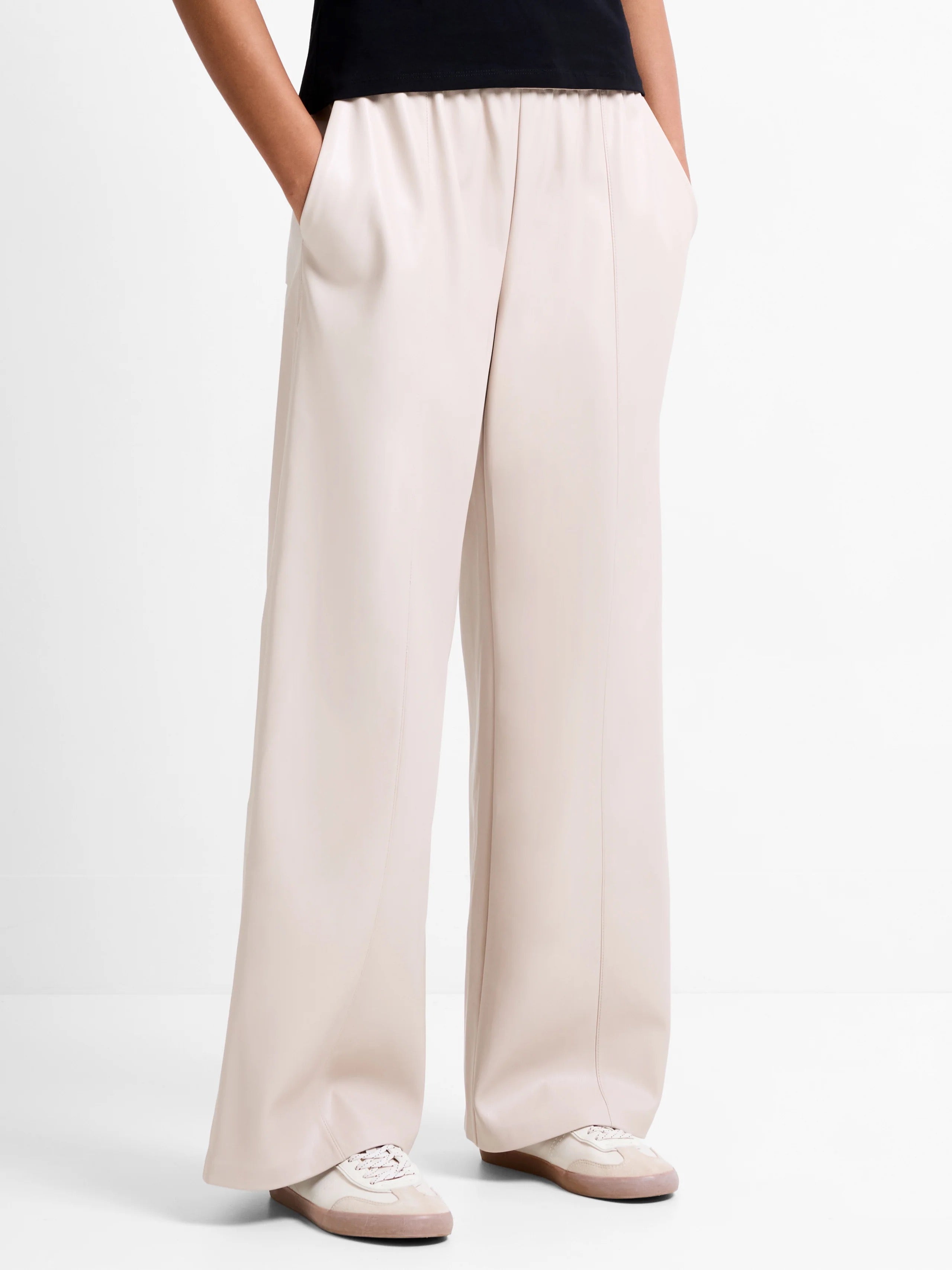 FRENCH CONNECTION  TASHER PU TAUPE GREY