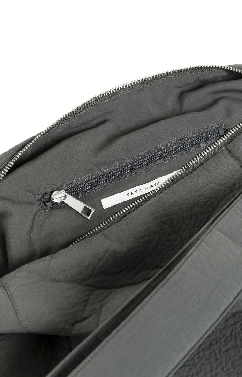 YAYA CROSS BODY BAG OYSTER BLACK
