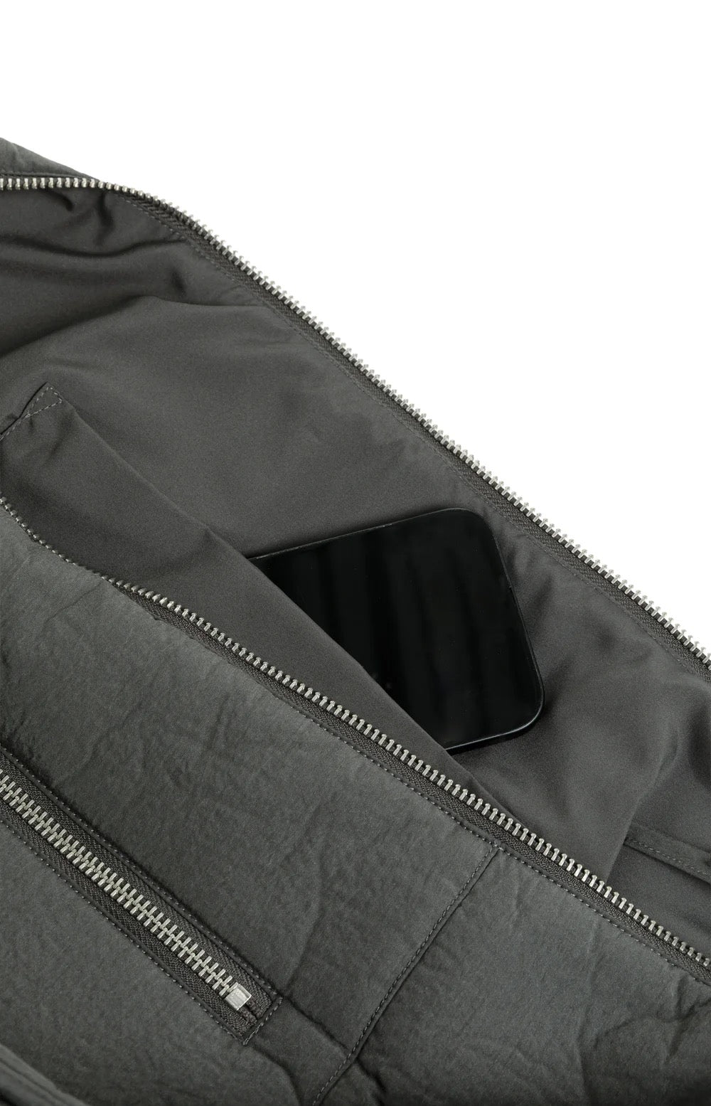 YAYA CROSS BODY BAG OYSTER BLACK