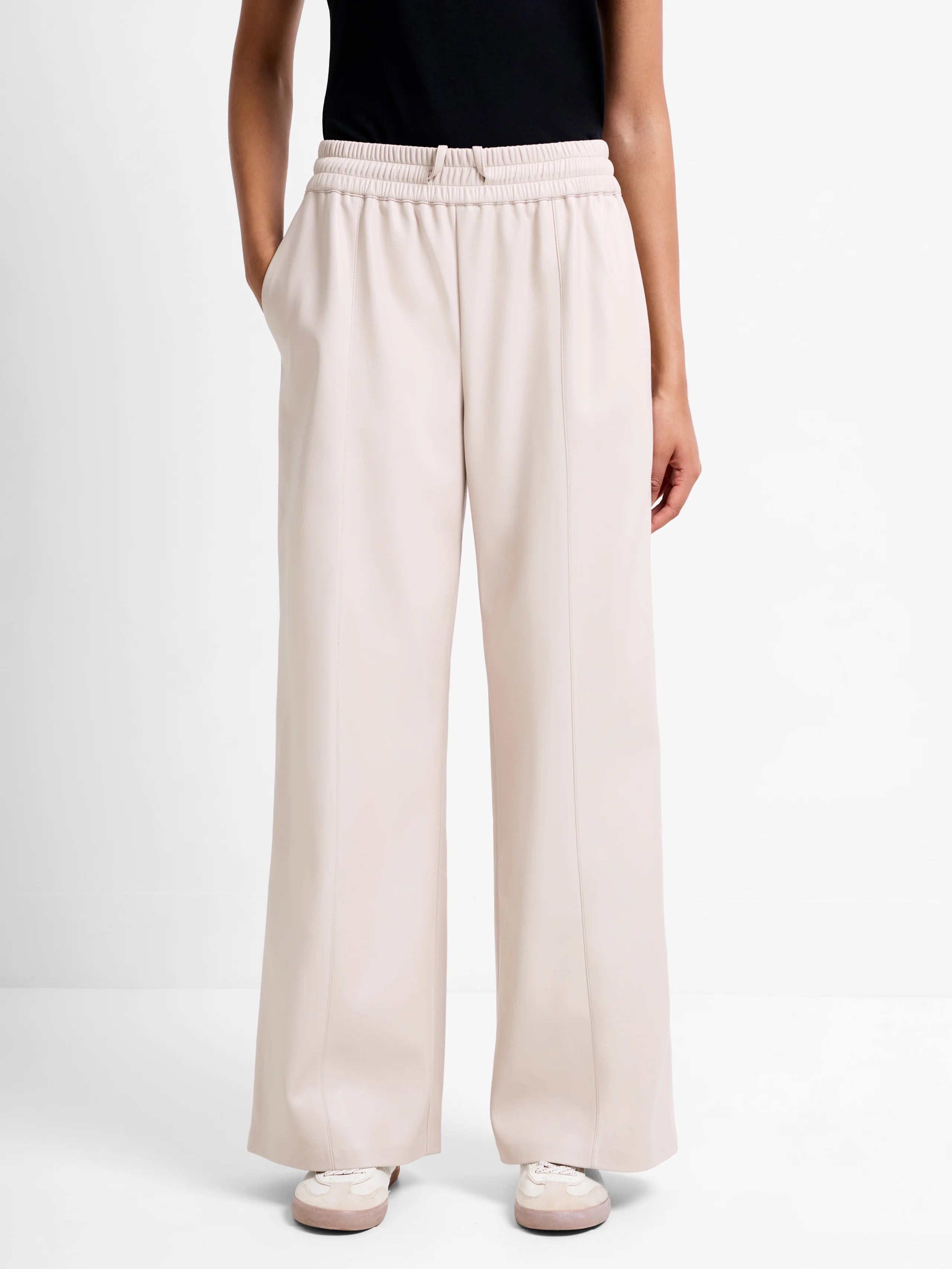 FRENCH CONNECTION  TASHER PU TAUPE GREY
