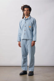 SERVICE WORKS  HOUSE GINGHAM CHEF PANT