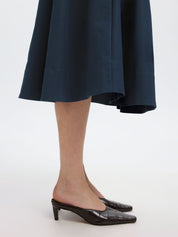 SELECTED WHEATHER SKIRT DARK SAPPHIRE