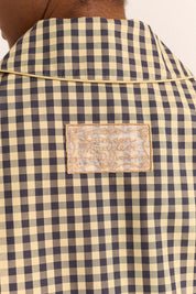 DAMSON MADDER  MYRTLE TRENCH NAVY GINGHAM