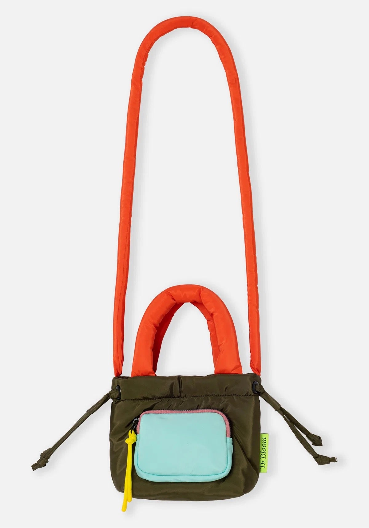 DR BLOOM  BOLSO FLIP KHAKI BAG
