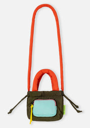 DR BLOOM  BOLSO FLIP KHAKI BAG