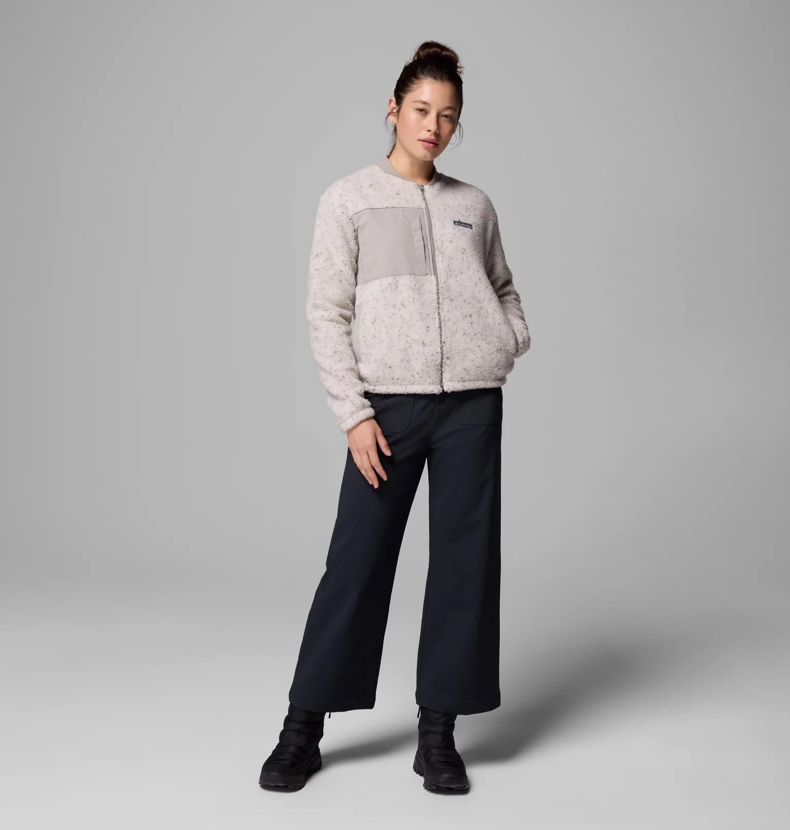 COLUMBIA  STELLAR PATH  DARK STONE FLEECE