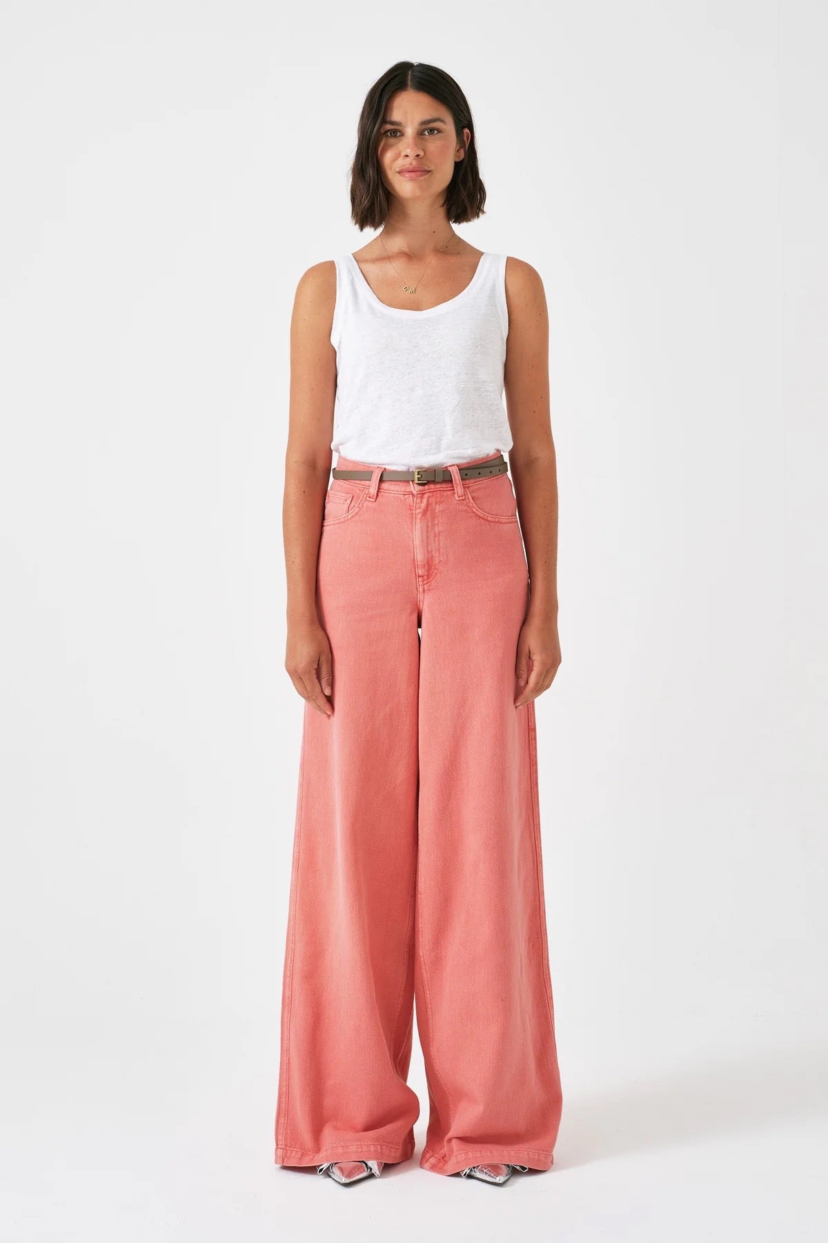 SEVENTY+MOCHI DEAR BAY JEANS MINERAL RED