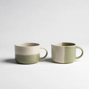 KINDRED  RUE MUGS SAGE GREEN