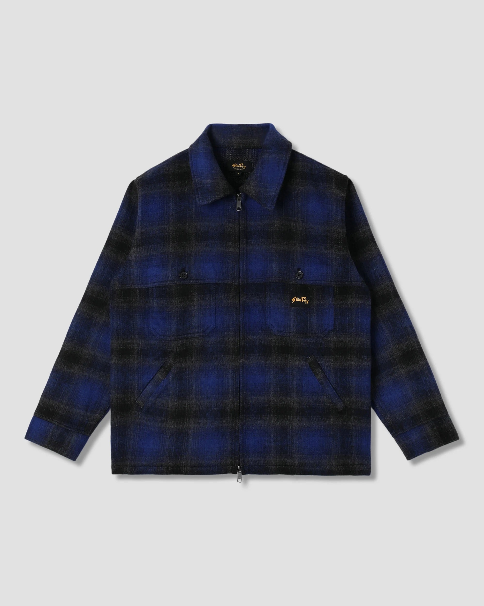 STANRAY  MACKINAW JKT NAVY PLAID