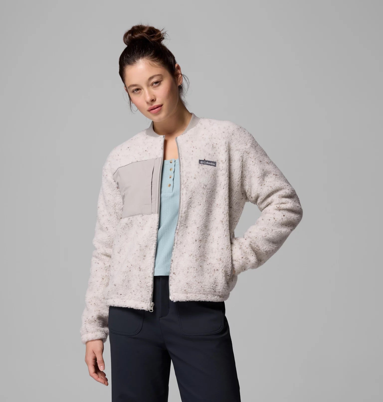 COLUMBIA  STELLAR PATH  DARK STONE FLEECE