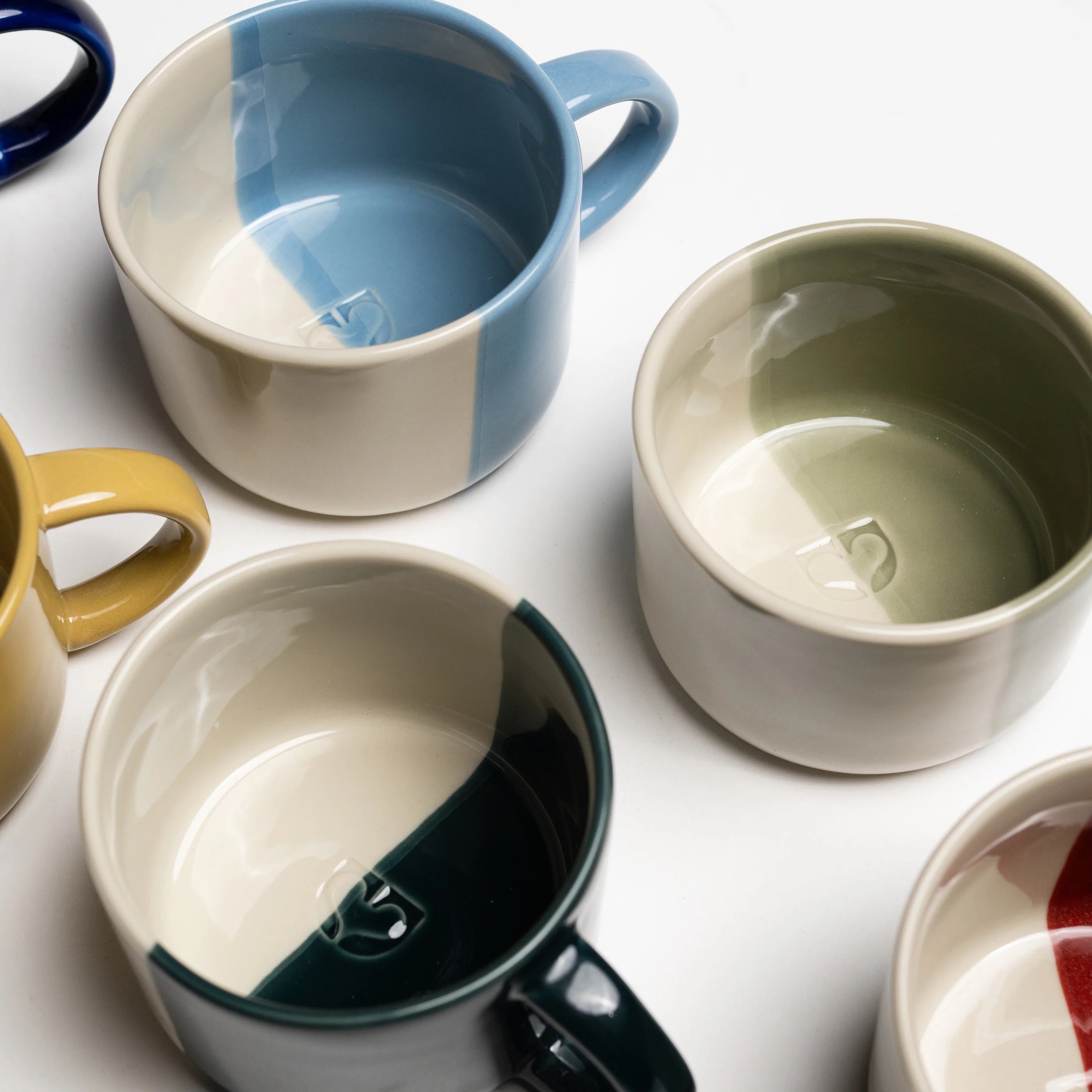 KINDRED  RUE MUGS SAGE GREEN