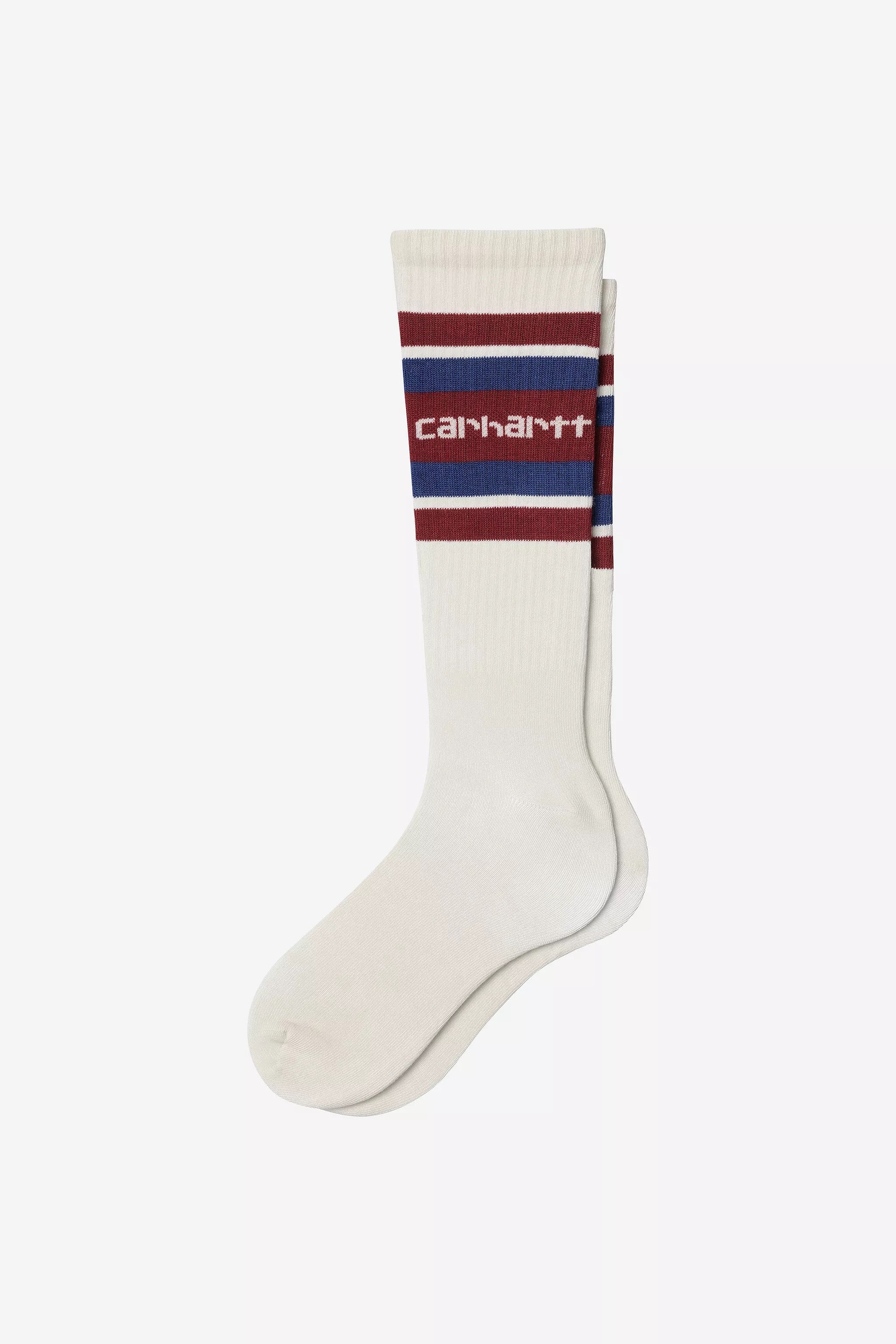 CARHARTT WIP  CONNORS NATURAL SCARLET SOCKS