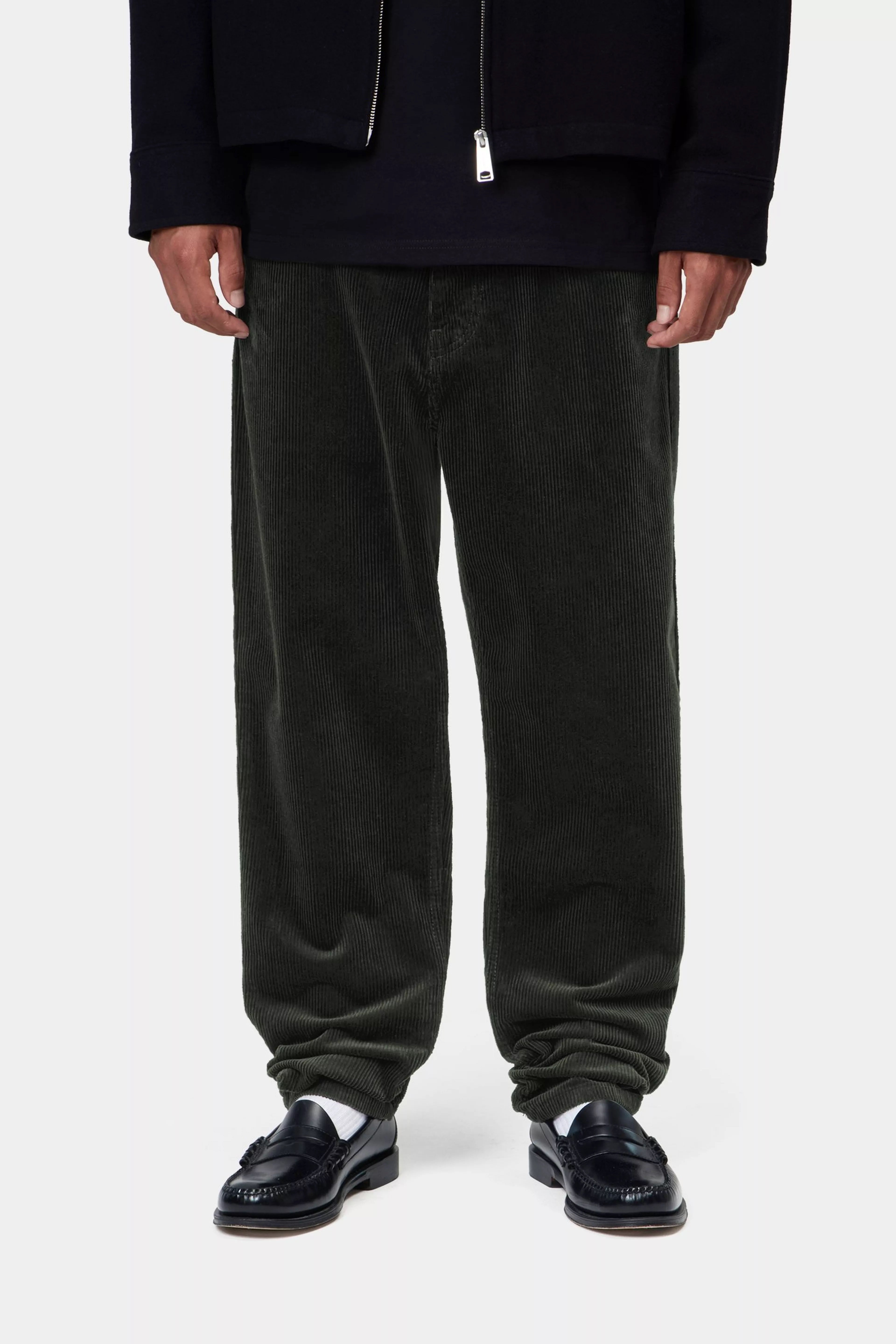 CARHARTT WIP  NEWEL CORD RAVEN RINSED