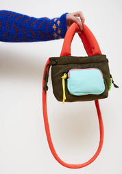 DR BLOOM  BOLSO FLIP KHAKI BAG