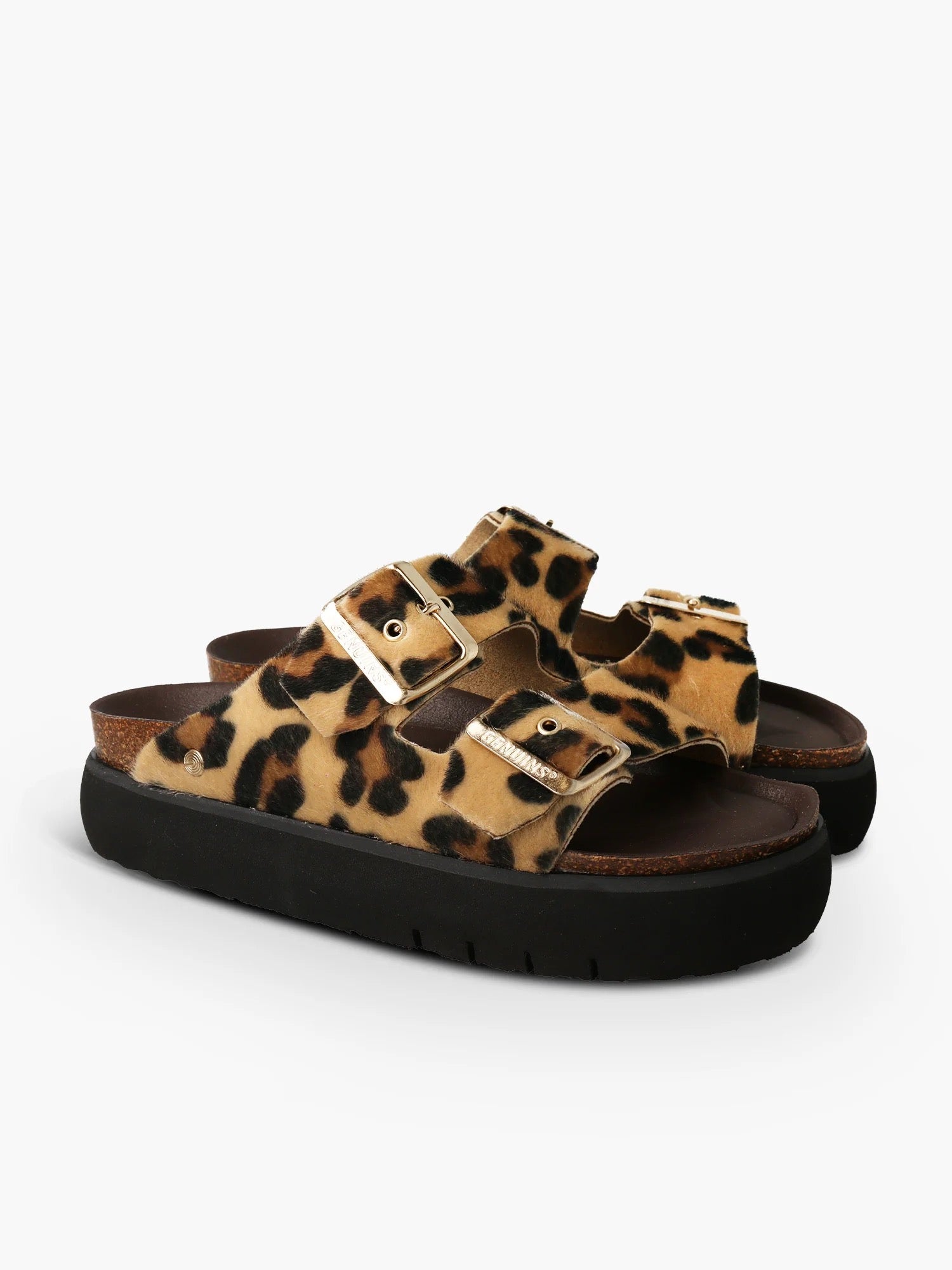 GENUINS HONOLULU LEOPARD SANDAL