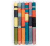 BCS CANDLES  STRIPE SET MIXED SET