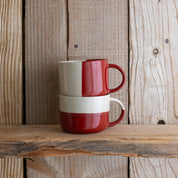 KINDRED RUE MUGS  EARTH RED