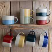 KINDRED RUE MUGS  EARTH RED
