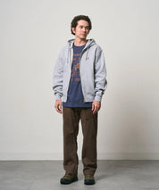 GRAMICCI  ONE POINT ZIP HOOD GREY HEATHER
