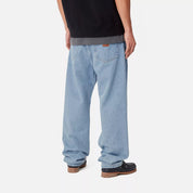 CARHARTT WIP AARON PANT BLUE STONE BLEACHED