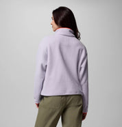 COLUMBIA  HELVETIA II CROP LAVENDER PEARL FLEECE