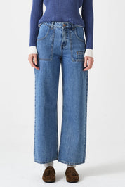 SEVENTY+MOCHI  EDEN CROP JEANS NEWPORT