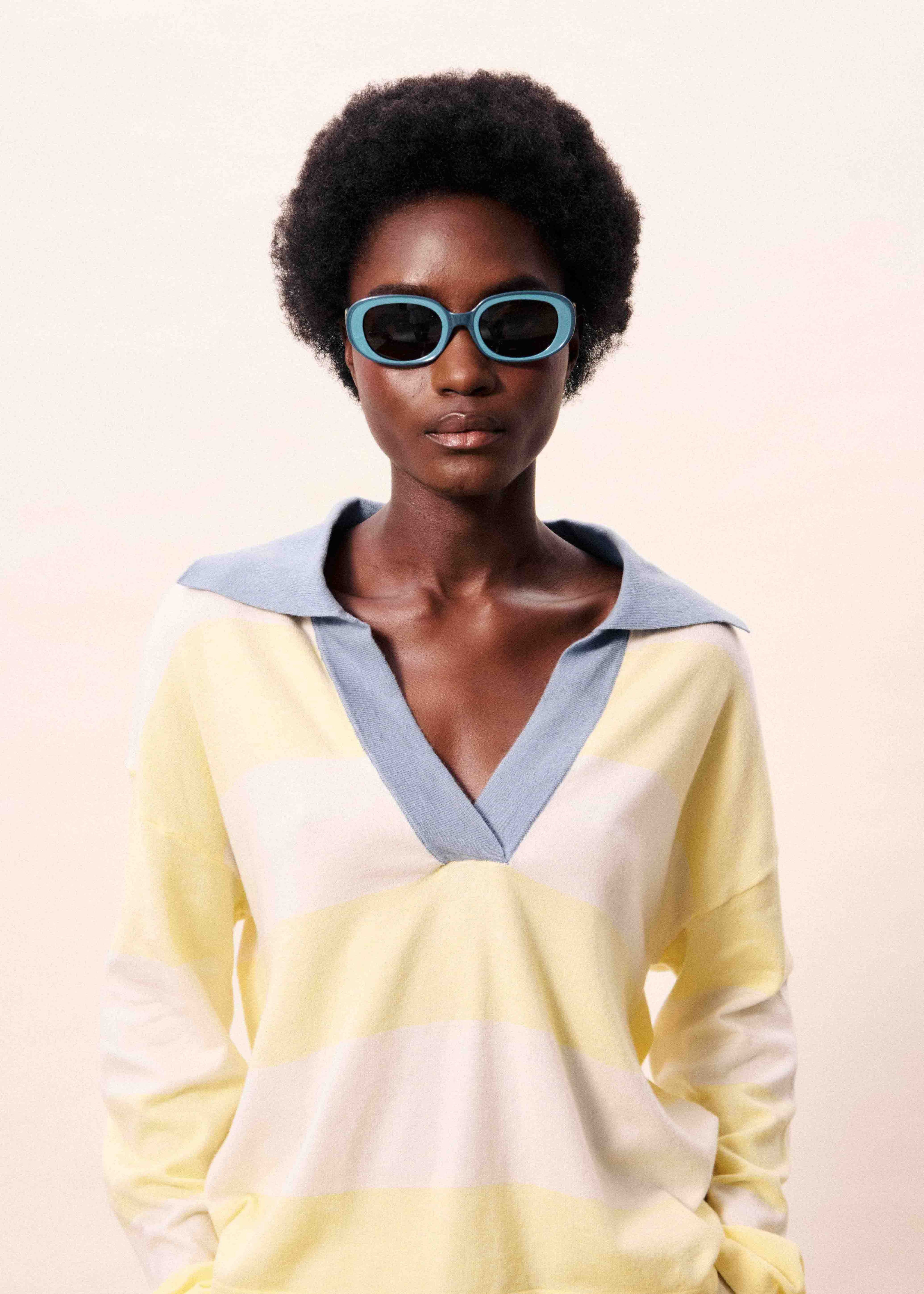 FRNCH STRIPE POLO BEURRE