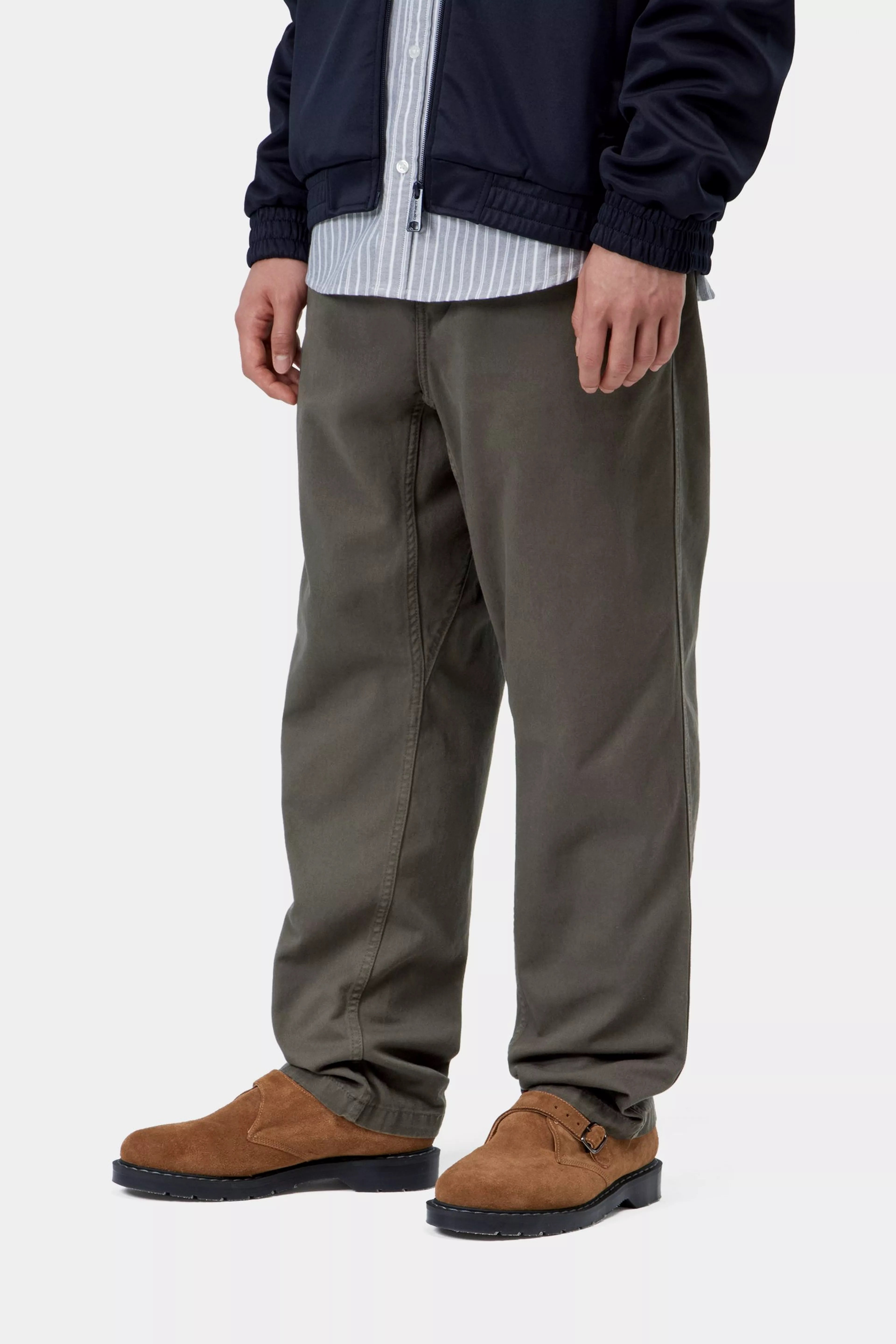 CARHARTT WIP  FLINT PANT SHUNGITE