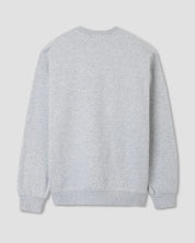 STANRAY CHENILLE PATCH CREW HEATHER GREY/PINENEEDLE